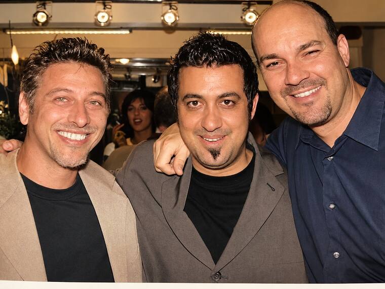 The salon team in the 1990s