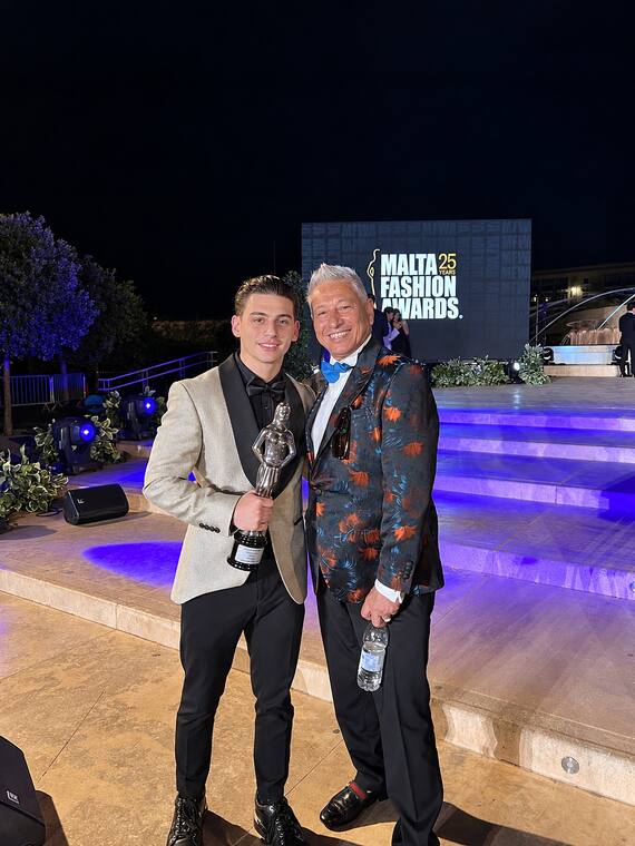 Gordon Mayo at the 2026 awards night
